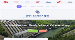 Desktop Screenshot of jyotishreenepal.com